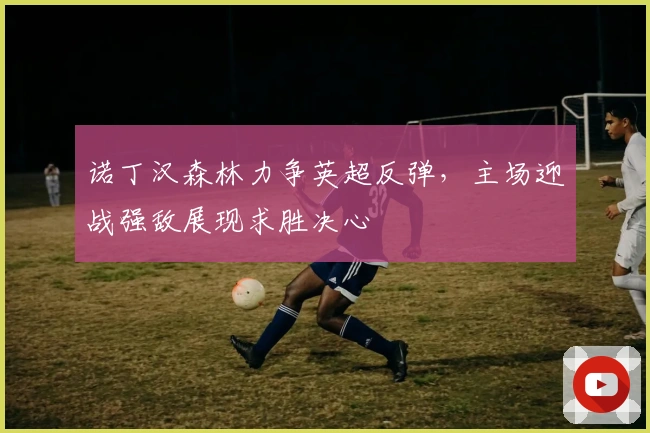 诺丁汉森林力争英超反弹，主场迎战强敌展现求胜决心